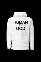 Human By God — Embroidered Faith Hoodie