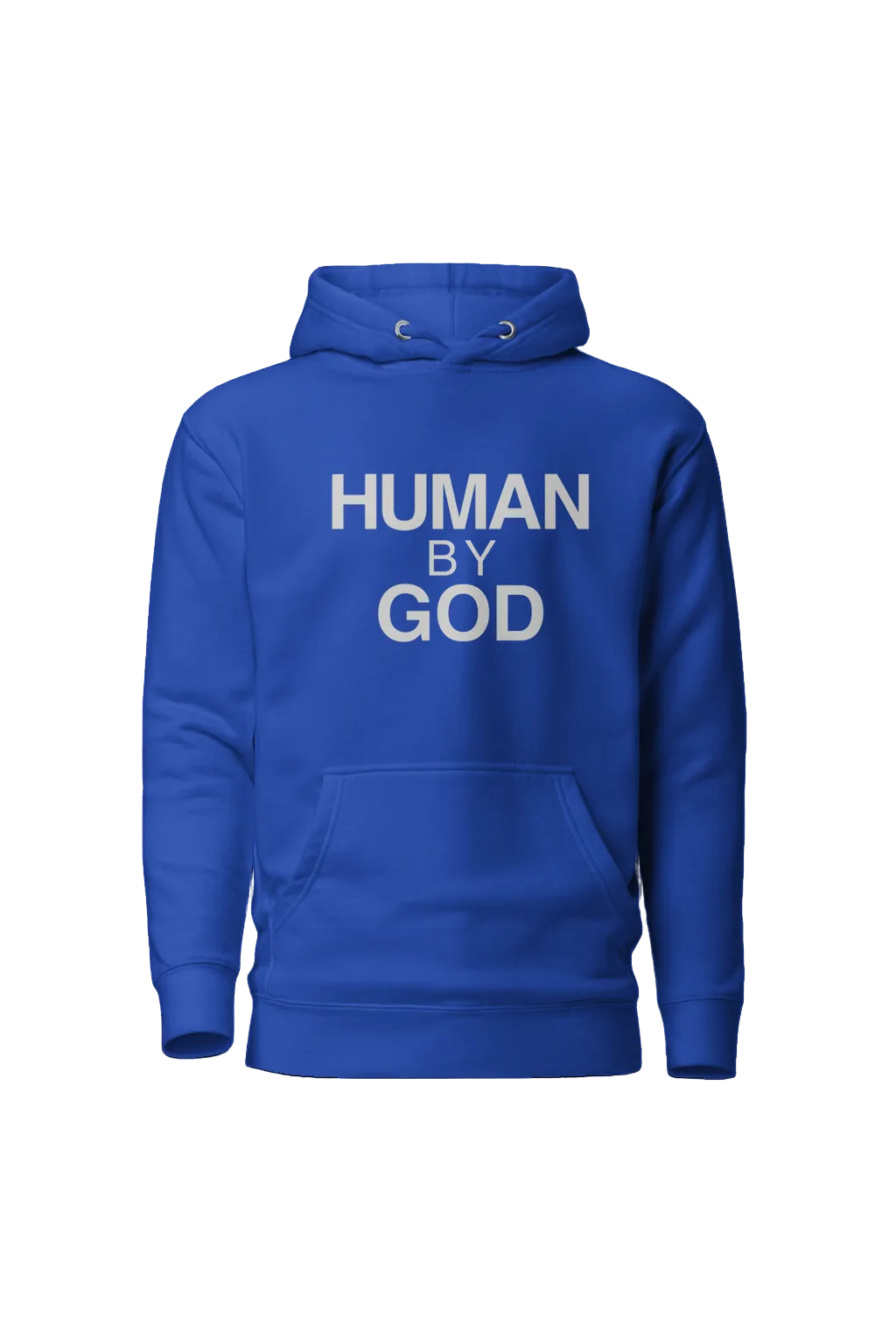 Human By God — Embroidered Faith Hoodie