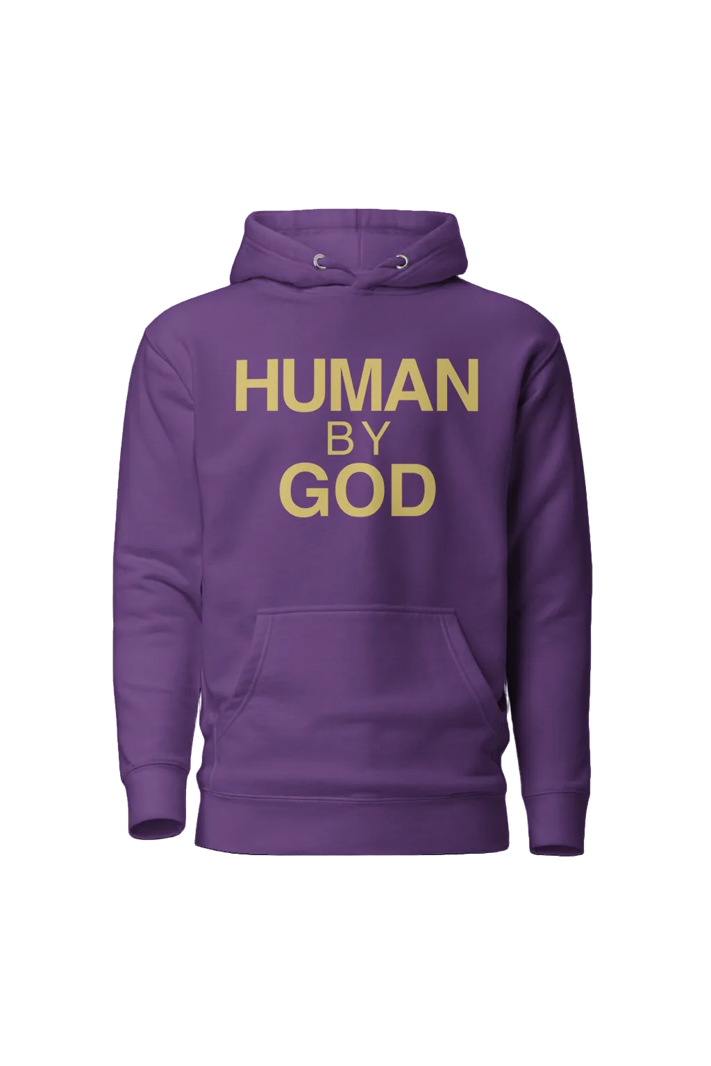 Human By God — Embroidered Faith Hoodie