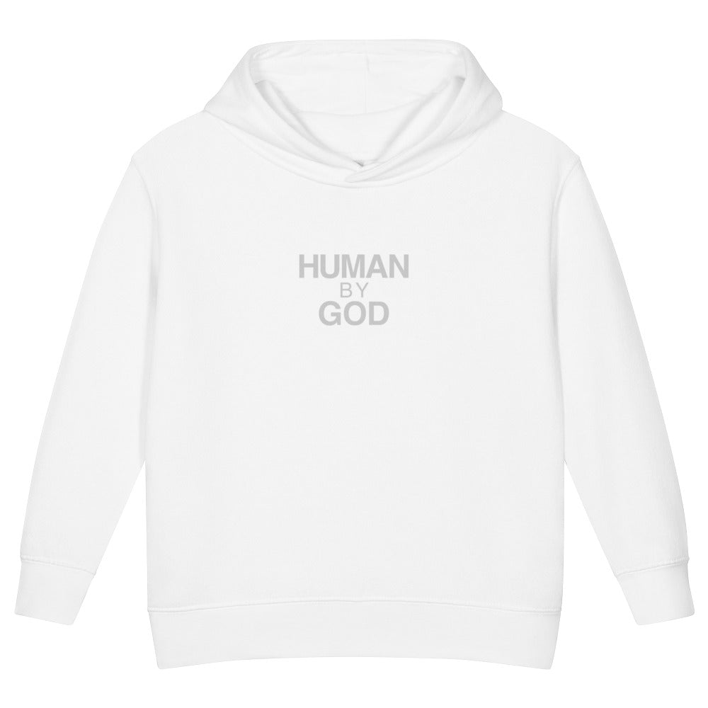 Presence Over Everything — Kids Faith Hoodie - White front