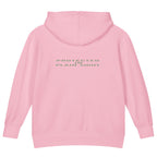 Protected in Plain Sight — Kids Faith Hoodie - Pink back