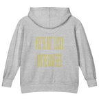 You're Not Lucky. You're Covered. — Kids Faith Hoodie