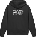 Watched Over. Built Different. — Older Kids Faith Hoodie